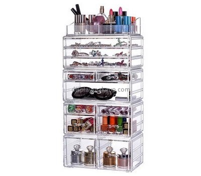 Customized clear acrylic drawers acrylic drawer organizer acrylic containers for makeup DMO-172