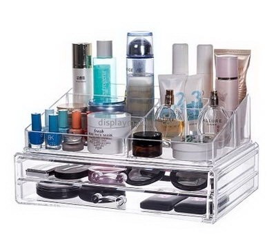 Custom acrylic makeup storage units makeup case with drawers makeup case organizer DMO-183