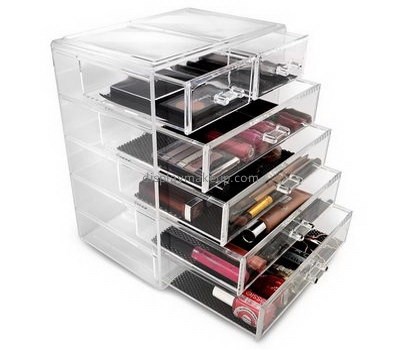 Custom container store makeup storage acrylic makeup storage drawers cheap makeup organizer drawers DMO-203