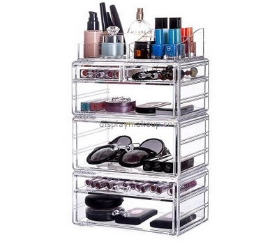 Customized clear makeup organizers cosmetic drawer organizer countertop cosmetic organizer DMO-206