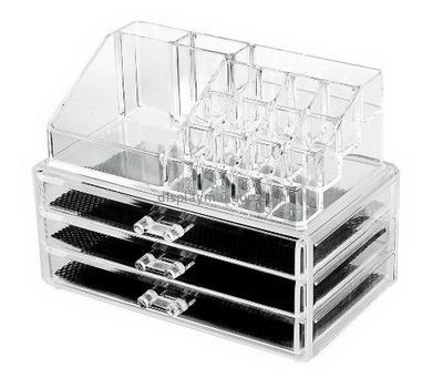Custom clear acrylic makeup drawer containers organizers for makeup DMO-379