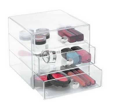 Custom acrylic cosmetic makeup holders and organizers box DMO-381