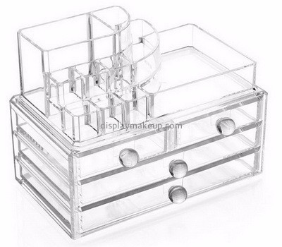 Perspex manufacturers custom acrylic cosmetic storage solutions organiser DMO-464