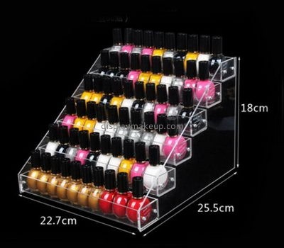Acrylic company customized acrylic nail polish rack stand holder DMD-578