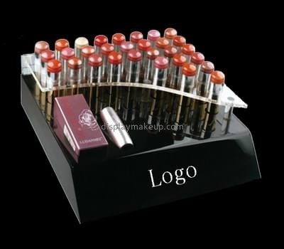 Acrylic plastic supplier custom acrylic table top makeup displays stand DMD-684