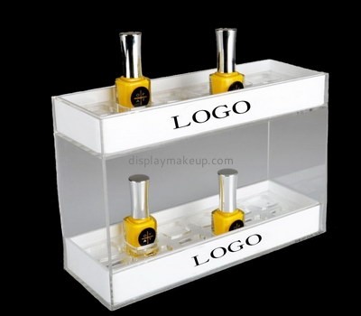 Lucite manufacturer custom acrylic cosmetic counter display stands DMD-817