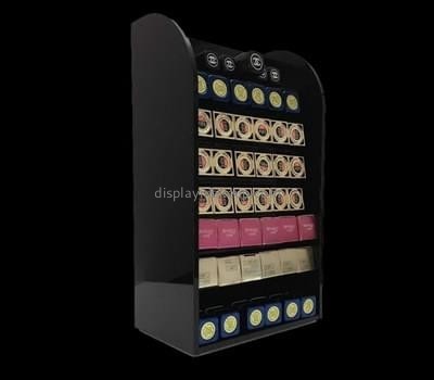 Plexiglass company custom acrylic makeup retail display stands DMD-999