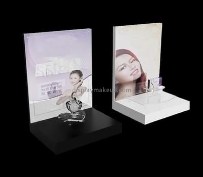 Cosmetic display stand suppliers custom acrylic makeup stand DMD-1023