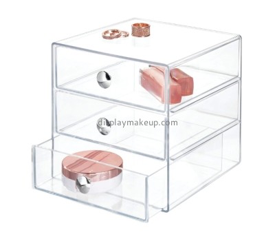 Factory wholesale clear acrylic makeup organizer with drawers DMO-020