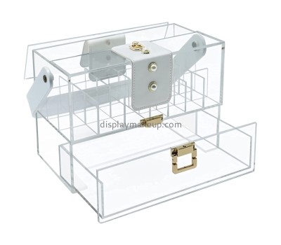 Fashion design acrylic cosmetic organizer with dividers DMO-027