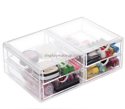 Fashion design acrylic cosmetic makeup organizer with boxes DMO-106