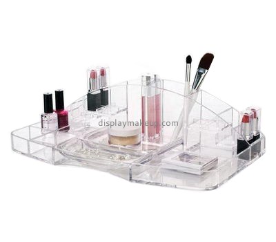 Custom acrylic storage trays clear makeup storage organizer makeup holder DMO-277