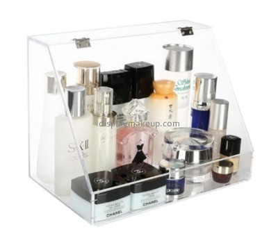Customized acrylic plastic display holders cosmetic holder clear makeup organizer DMO-298