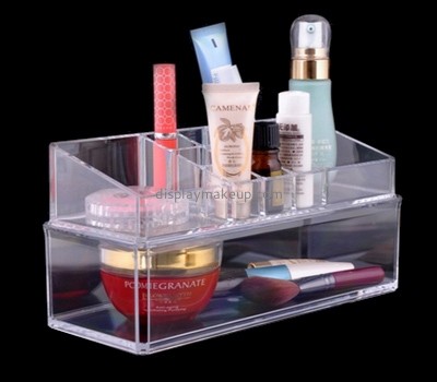 Perspex manufacturers customize makeup container tabletop cosmetic organizer DMO-588
