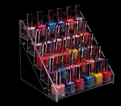 Cosmetic display stand suppliers customized best nail polish bottle organizer holder DMD-384