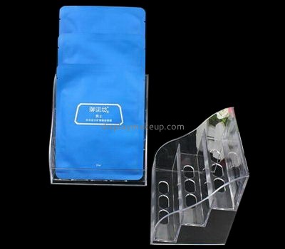Cosmetic display stand suppliers customized acrylic mask display stand holder DMD-477