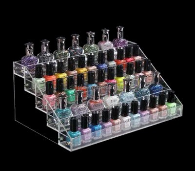 Acrylic box manufacturer custom plastic manufacturing nail polish stand for sale DMD-868