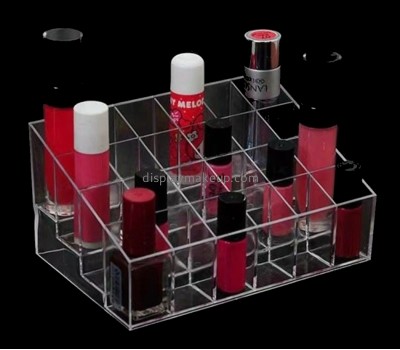 Plexiglass manufacturer custom acrylic 12 lipstick holder DMD-937