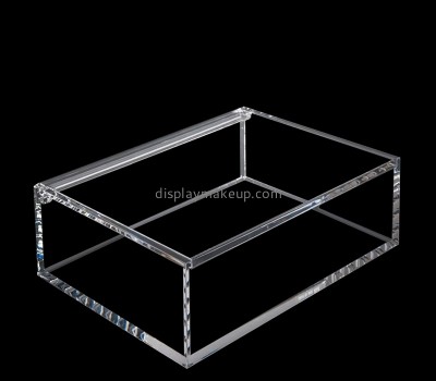 Acrylic products supplier custom plexiglass skin care items storage box DMO-709