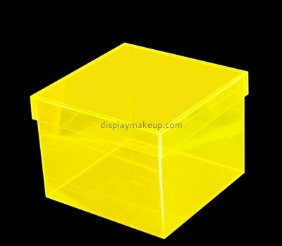 Plexiglass products supplier custom acrylic skin care makeup storage box DMO-728