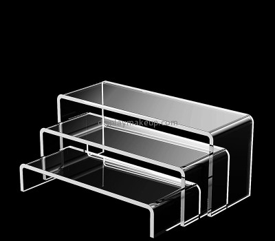 Acrylic products manufacturer custom lucite skincare showcase collectibles display stand DMD-3001