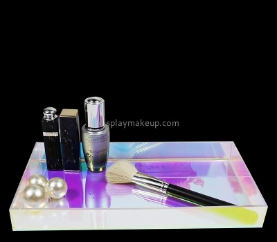 Custom iridescent acrylic dresser organizer DMO-767