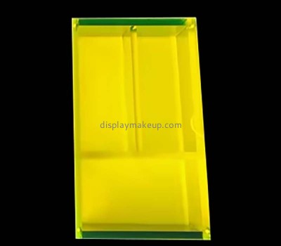 Custom acrylic skin care beauty sliding lid storage box DMO-826