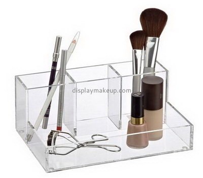 Custom design acrylic makeup brush holder DMO-052