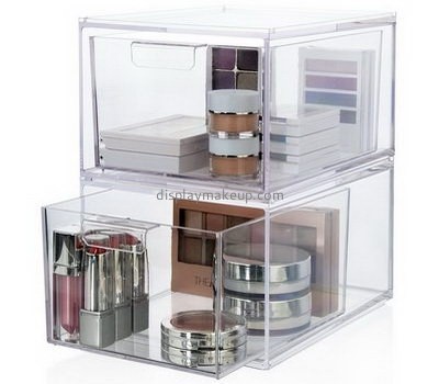 Factory direct sale acrylic boxes clear makeup organizer case cosmetic case DMO-144