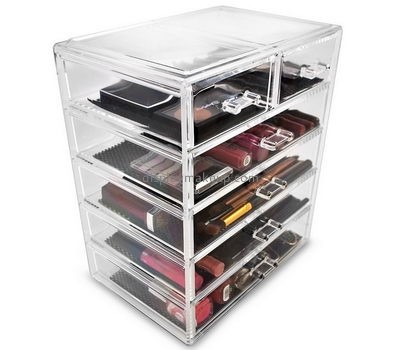 Custom acrylic drawer dividers cosmetic organiser makeup organizer drawers DMO-154