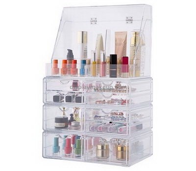 Customized acrylic organizer makeup acrylic makeup box makeup organizer case DMO-169
