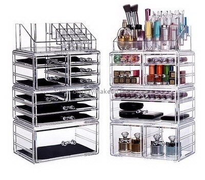 Custom makeup acrylic organizer large makeup organizer acrylic organizer with drawers DMO-180