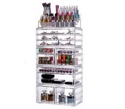 Custom acrylic cosmetic drawers large cosmetic organizer large acrylic makeup organizer DMO-189