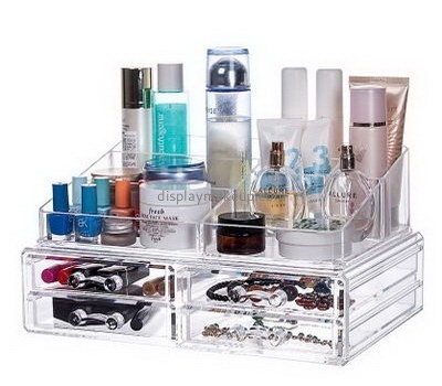Custom clear acrylic organizer makeup acrylic storage organizers for makeup DMO-192
