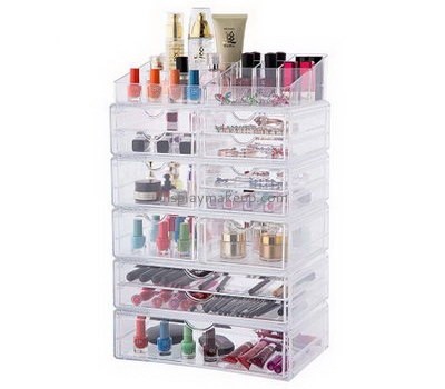 Custom makeup storage acrylic bathroom makeup organizer clear acrylic drawers for makeup DMO-210
