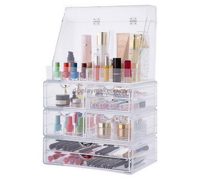 Custom makeup acrylic organizer perspex makeup box drawers for makeup DMO-228