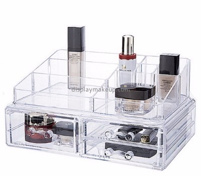 Custom acrylic 3 drawer organizer makeup storage boxes drawers acrylic make up storage DMO-264