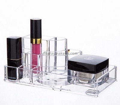 Customized acrylic cosmetic organizer makeup desk organizer perspex holders DMO-284