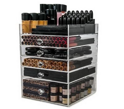 Custom cheap plastic acrylic makeup cosmetic drawer organizers DMO-357