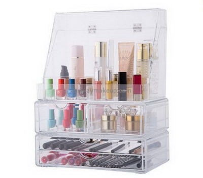 Custom acrylic plastic makeup beauty organizer box drawers DMO-360