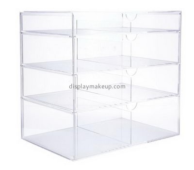 Custom acrylic plastic cosmetic drawer organizer containers for makeup DMO-368