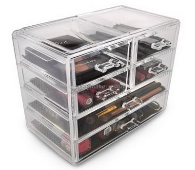 Custom acrylic cosmetic makeup drawer organiser for makeup storage DMO-371