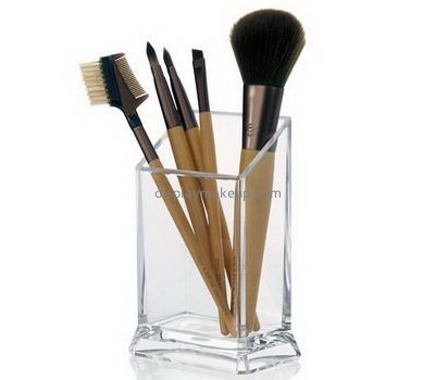 Acrylic display factory custom clear acrylic cosmetic makeup brush storage organizer DMO-400