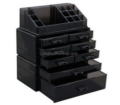Custom large acrylic cosmetic ultimate makeup organizer with 8 drawers DMO-406