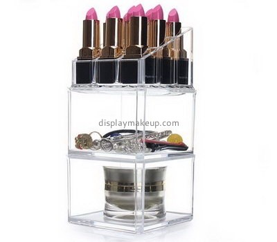 Cosmetic display stand suppliers custom clear acrylic box makeup DMO-454