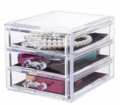 Acrylic display supplier customize acrylic drawer makeup storage units organizers DMO-501