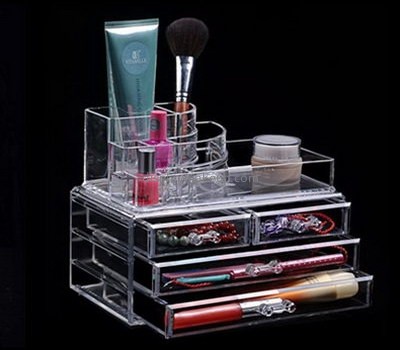 Lucite manufacturer customize lucite display box acrylic boxes for makeup DMO-548