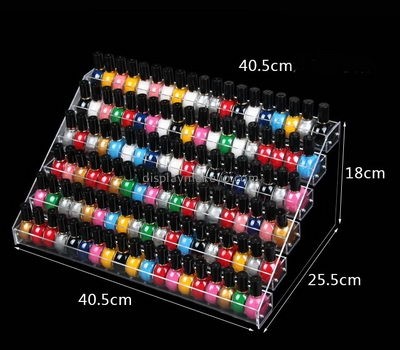 Cosmetic display stand suppliers customized nail polish display holder DMD-389
