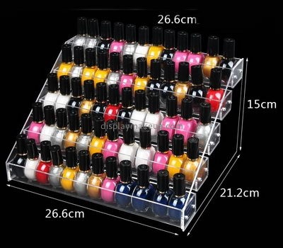 Display stand manufacturers customized acrylic makeup nail polish organizer holder DMD-582