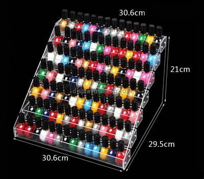 Cosmetic display stand suppliers customized nail polish acrylic holder organizer DMD-583